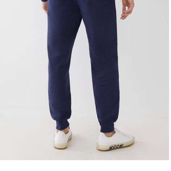 True Religion royal Blue Classic Logo Jogger Joggers Sweatpants Sz M - Picture 2 of 12